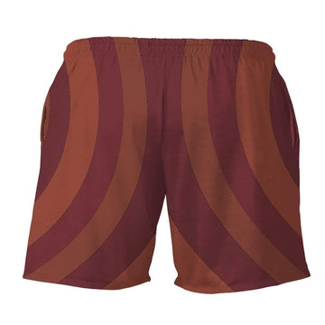 Gearhumans 3D Stop Staring At It Custom Beach Shorts Swim Trunks