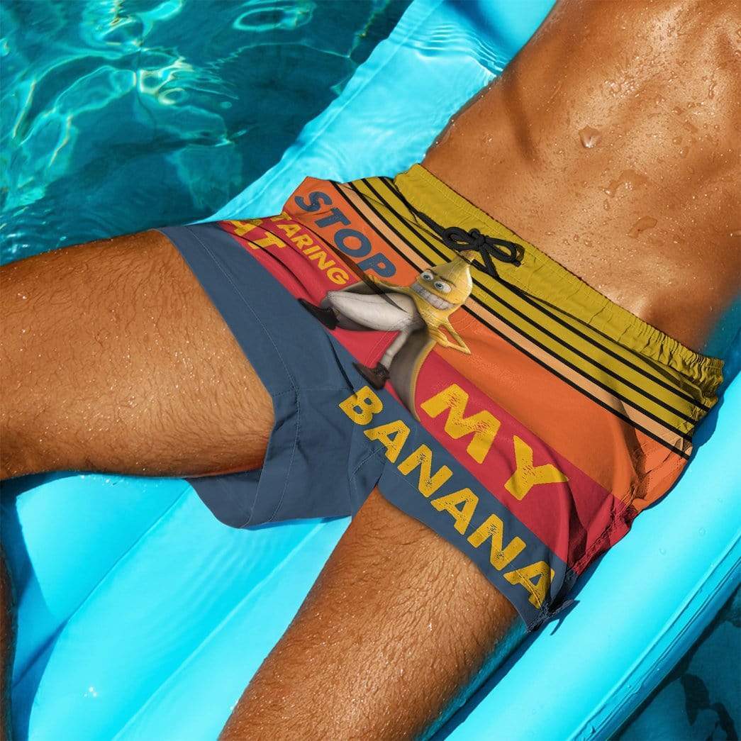 mens banana swimsuit