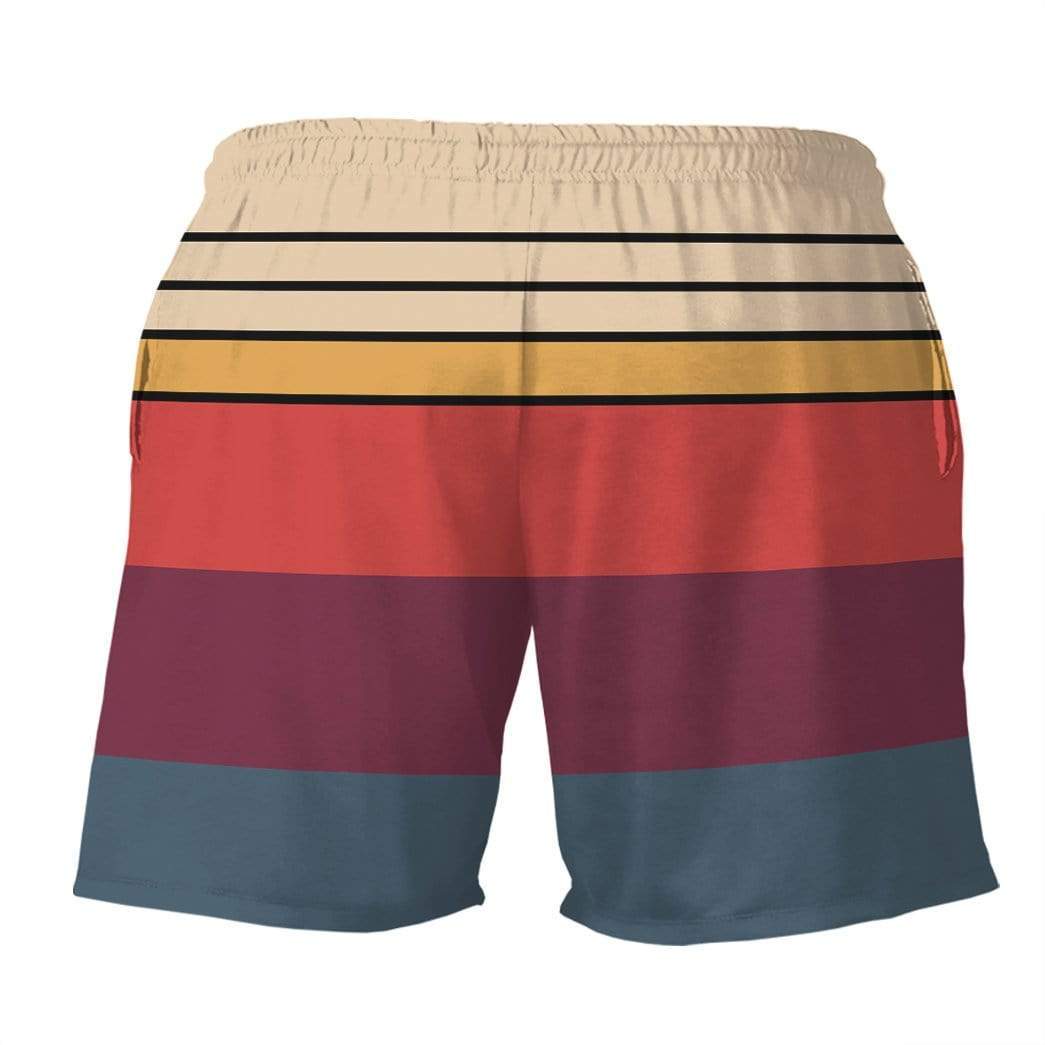 Gearhumans 3D Stop Staring At My Pecker Custom Beach Shorts Swim Trunks GS06079 Men Shorts