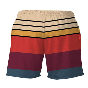 Gearhumans 3D Suck My Cock tail Custom Beach Shorts Swim Trunks