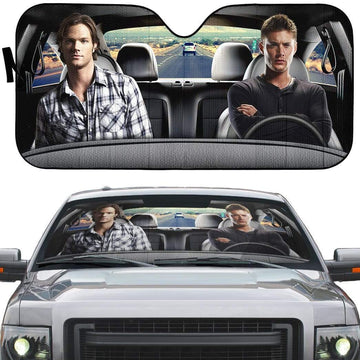 Gearhumans 3D Supernatural Custom Car Auto Sunshade