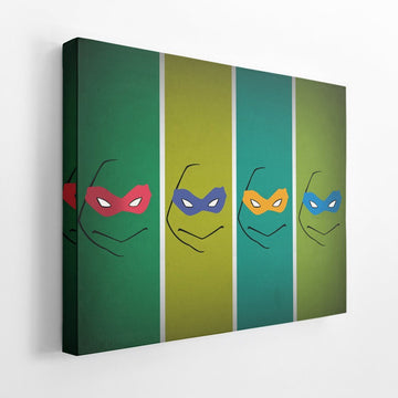 Gearhumans 3D Teenage Mutant Ninja Turtles Custom Canvas