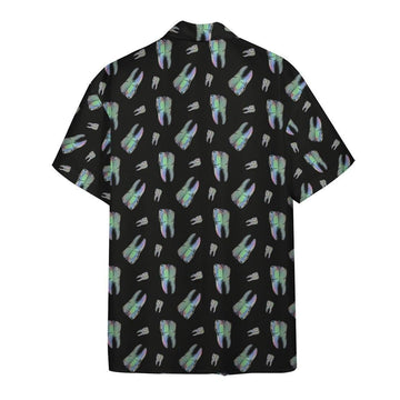 Gearhumans 3D Teeth Hawaii Shirt