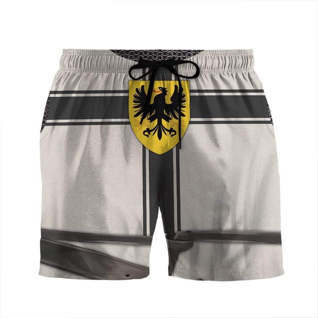 Gearhumans 3D Teutonic Knight Custom Beach Shorts Swim Trunks GV100723 Men Shorts Men Shorts S