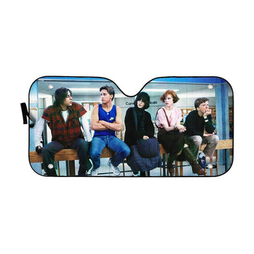 Gearhumans 3D The Breakfast Club Car Auto Sunshade