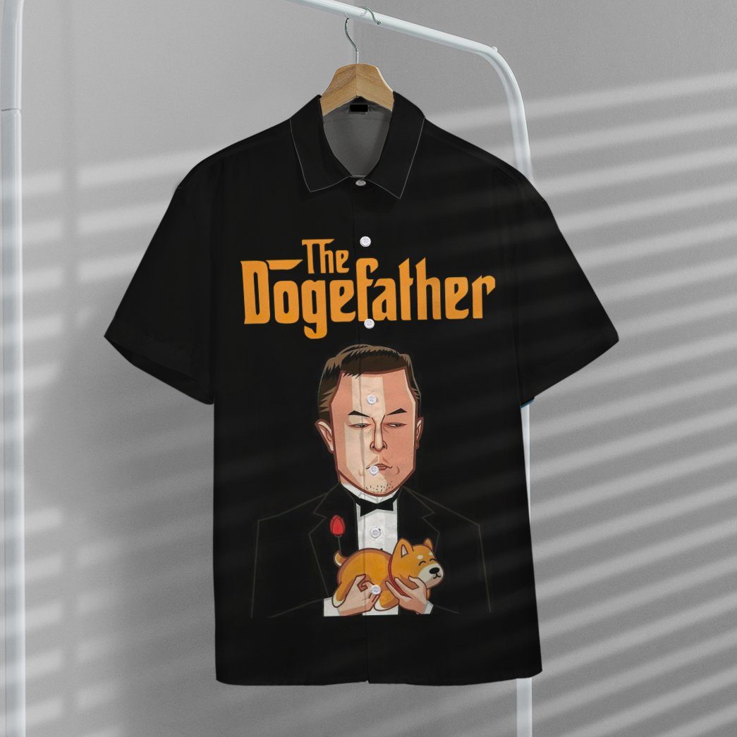 Gearhumans 3D The Dogefather Dogedad Custom Hawaii Shirt GO19052114 Hawai Shirt 