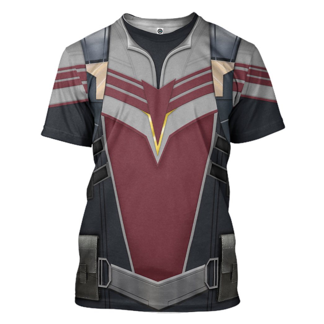 Gearhumans 3D The Falcon And The Winter Soldier Sam Wilson Custom Tshirt Hoodie Apparel GW26042 3D Apparel T-Shirt S 