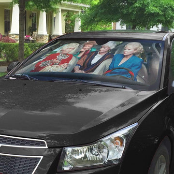 Gearhumans 3D The Golden Girls Custom Car Auto Sunshade