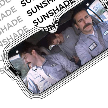 Gearhumans 3D The Office Branch War Custom Car Auto Sunshade