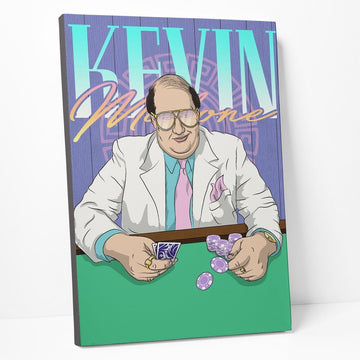Gearhumans 3D The Office Kevin Malone Vice Custom Canvas