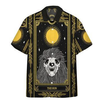 Gearhumans 3D The Sun Marigold Tarot Custom Short Sleeve Shirt GS30062111 Hawai Shirt Hawai Shirt S 