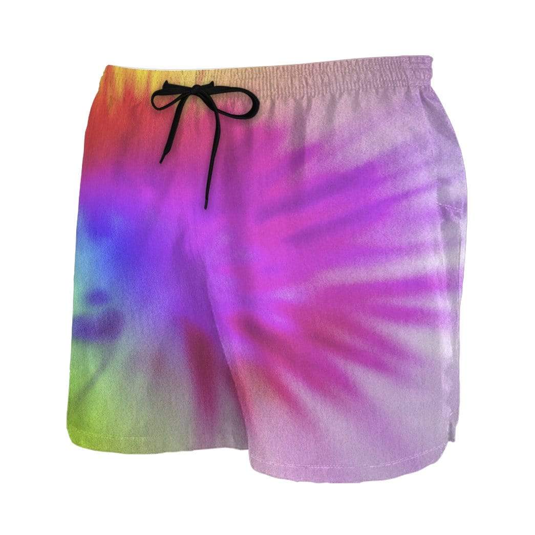 Gearhumans 3D Tie Dye Custom Summer Beach Shorts GN15076 Men Shorts