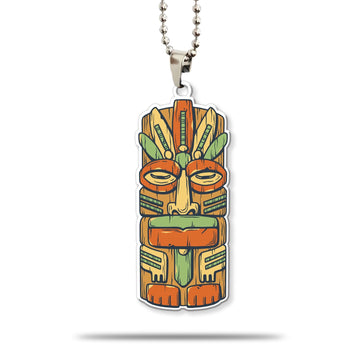 Gearhumans 3D Tiki Mask Hawaii Custom Car Hanging