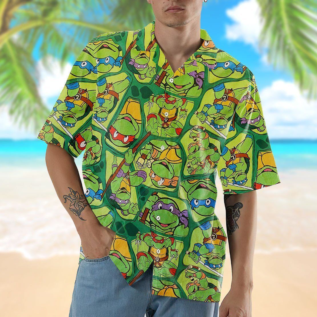 TMNT Teenage Mutant Ninja Turtles Men's Shirt