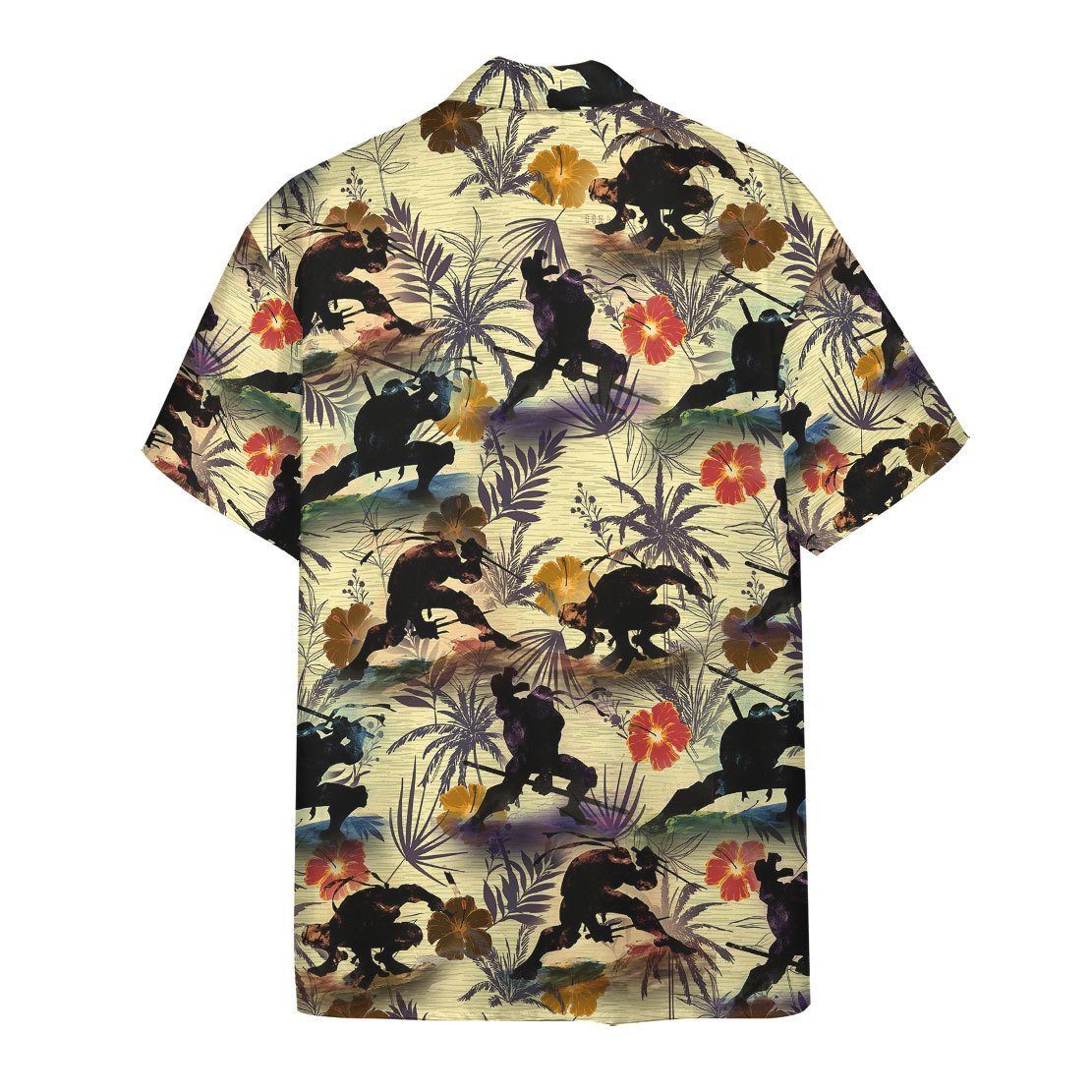 Gearhumans 3D TMNT Hawaii Shirt