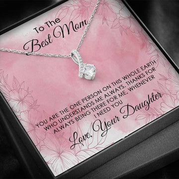 Gearhumans 3D To The Best Mom Happy Mothers Day Alluring Beauty Necklace