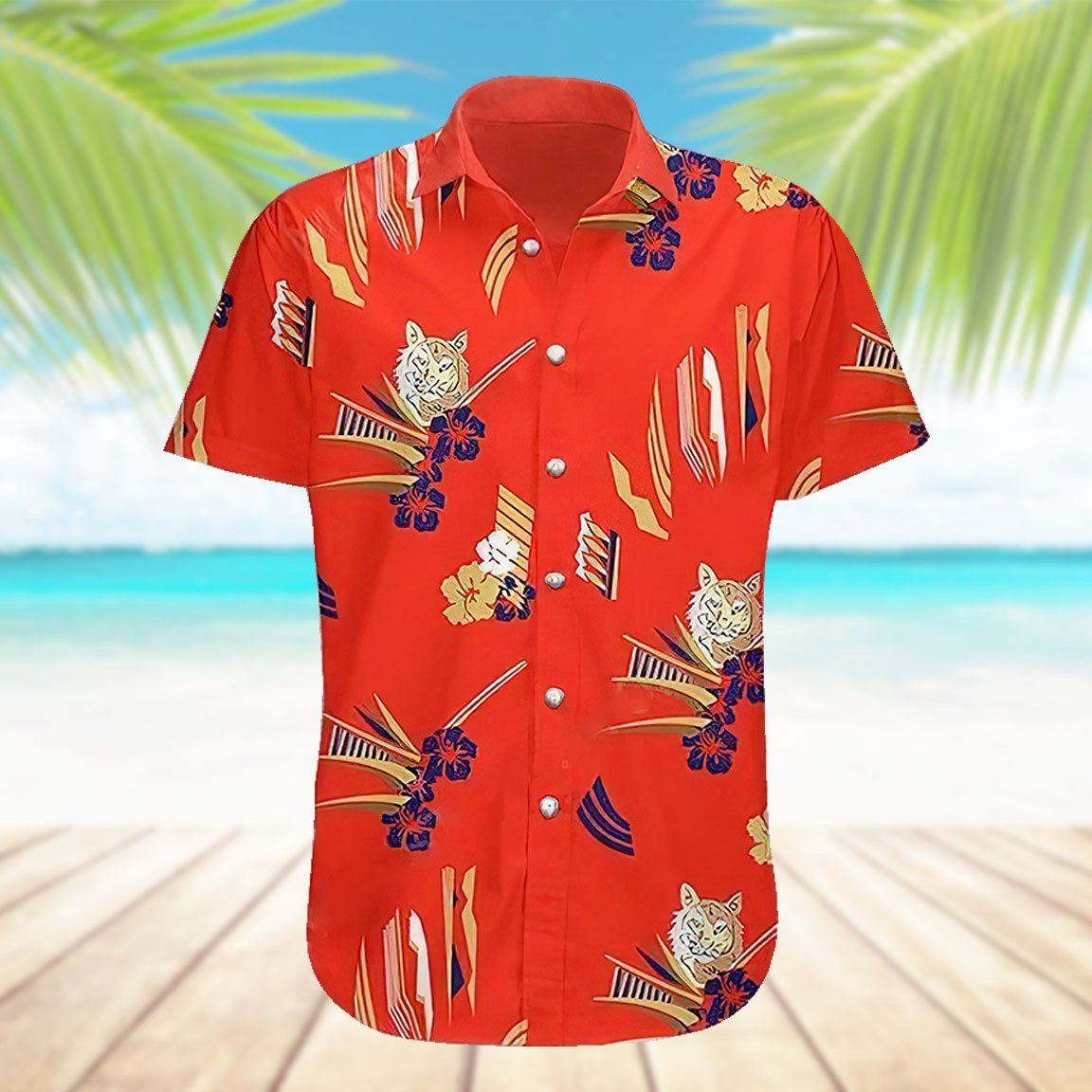 Gearhumans 3D Tony Montana Hawaii Shirt ZB25039 Hawai Shirt 