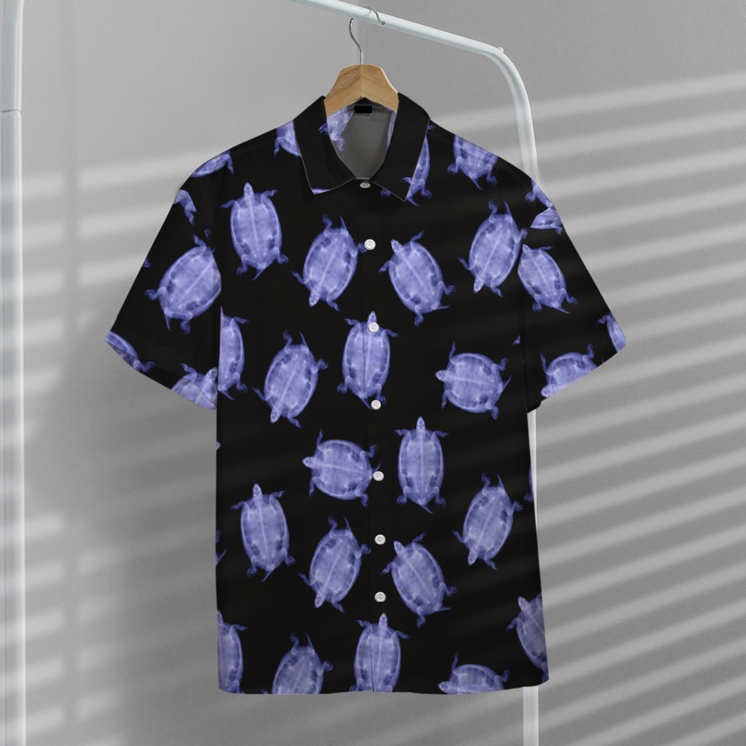 Gearhumans 3D Turtle X Ray Custom Short Sleeve Shirt GO07052114 Hawai Shirt 