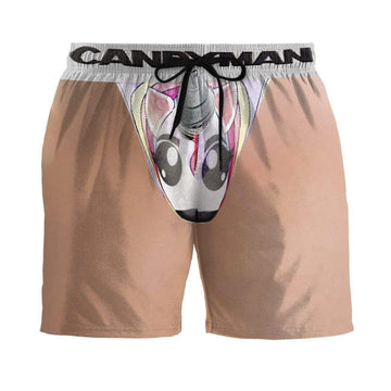 Gearhumans 3D Unicorn Custom Beach Shorts Swim Trunks GV17077 Men Shorts Men Shorts S