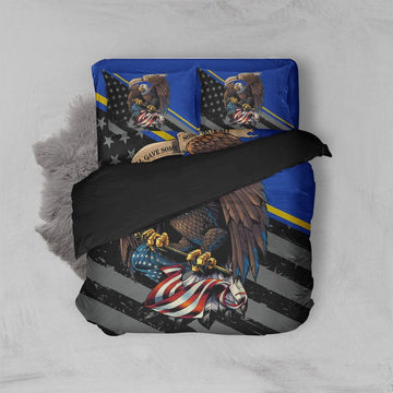 Gearhumans 3D US Air Force Veteran Custom Bedding Set