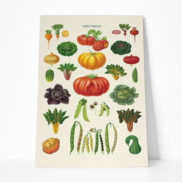 Gearhumans 3D Vegetables Canvas