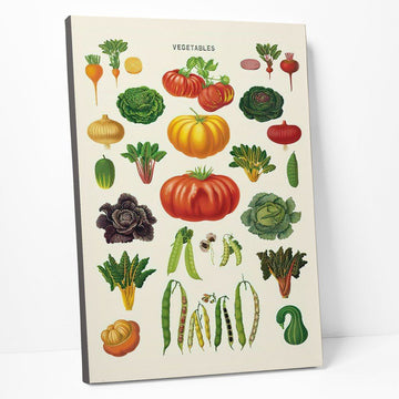 Gearhumans 3D Vegetables Canvas