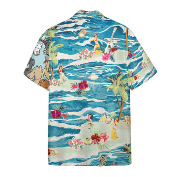 Gearhumans 3D Vintage Hawaii Custom Hawaii Shirt GO11052115 Hawai Shirt 