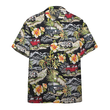 Gearhumans 3D Vintage Pickup Trucks Custom Hawaii Shirt GO11052116 Hawai Shirt Short Sleeve Shirt S 
