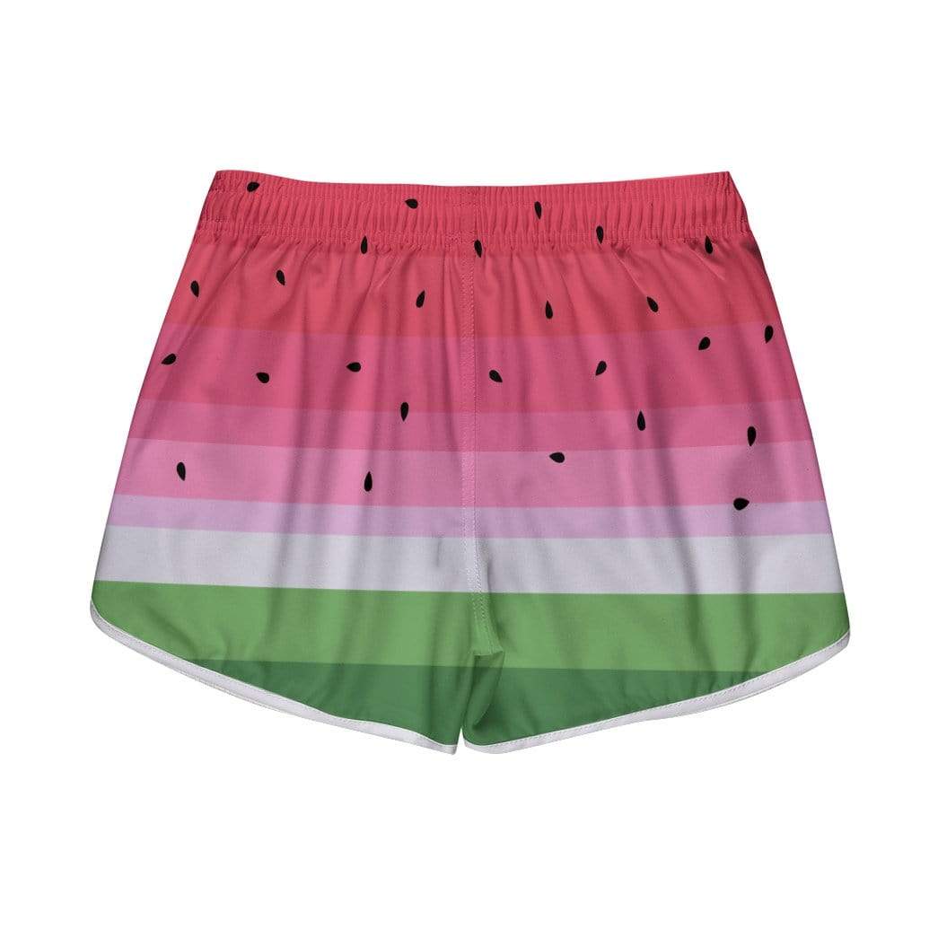 Gearhumans 3D Watermelon Summer Custom Women Beach Shorts Swim Trunk GV28074 Women Shorts Women Shorts XS