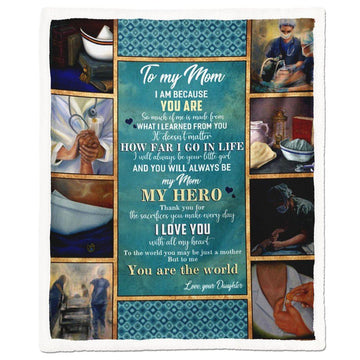 Gearhumans 3D You Are The World Blanket