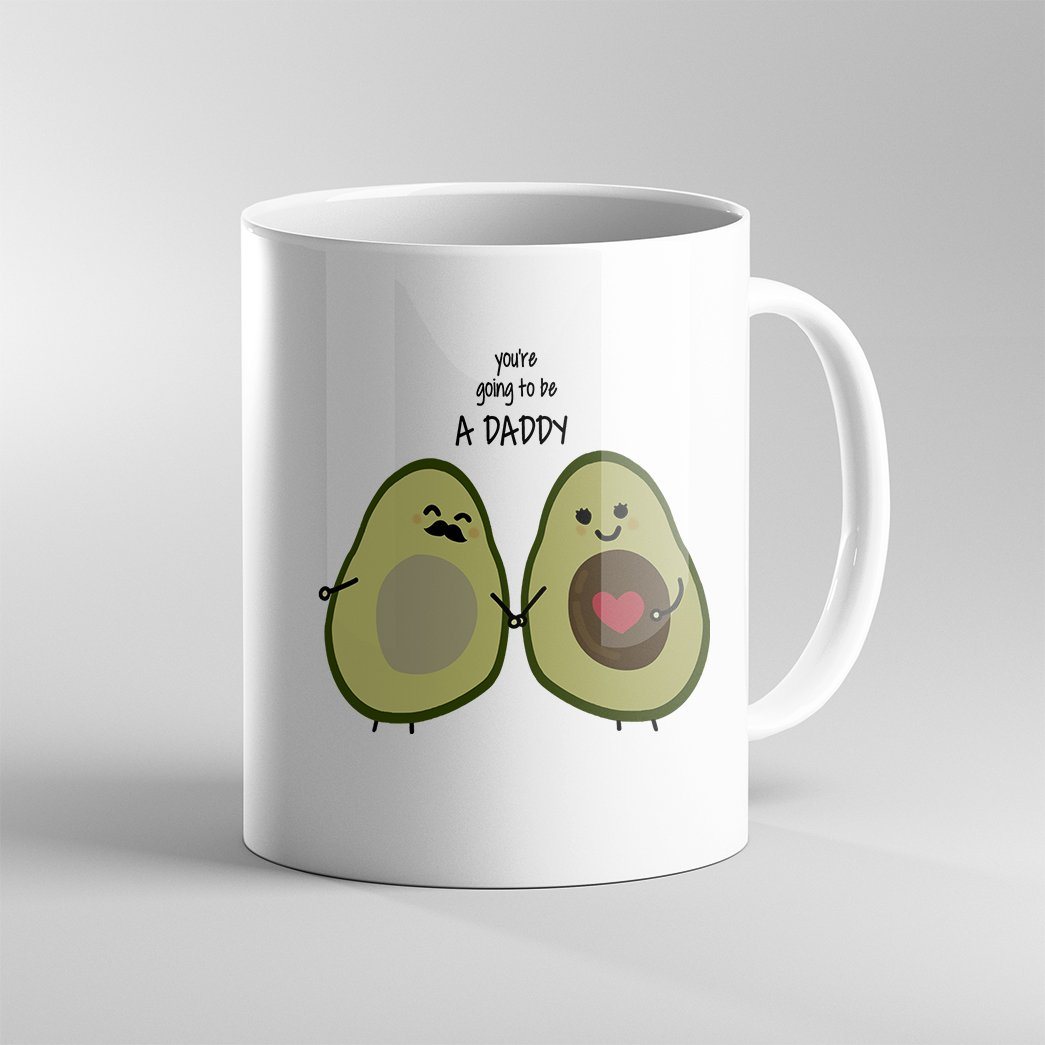 Gearhumans [Best Gift For Father's Day] 3D Avocado Dad Happy Fathers Day Mug GS140436 Mug 11oz 