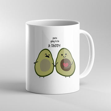 Gearhumans [Best Gift For Father's Day] 3D Avocado Dad Happy Fathers Day Mug GS140436 Mug 11oz 