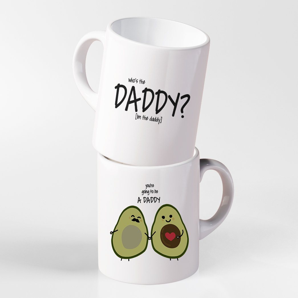 Gearhumans [Best Gift For Father's Day] 3D Avocado Dad Happy Fathers Day Mug GS140436 Mug 