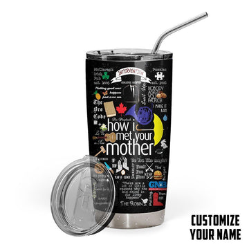 Gearhuman 3D How I Met Your Mother Mothers Day Gift Custom Name Design Insulated Vacuum Tumbler
