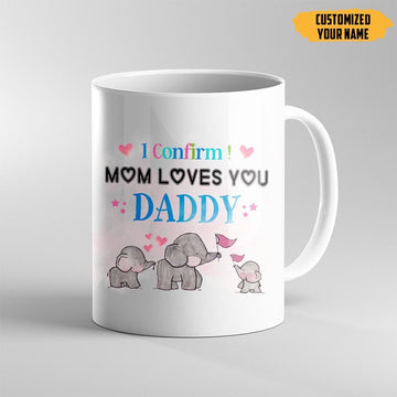 Gearhuman 3D Love Dad Father's Day Custom Name Mug