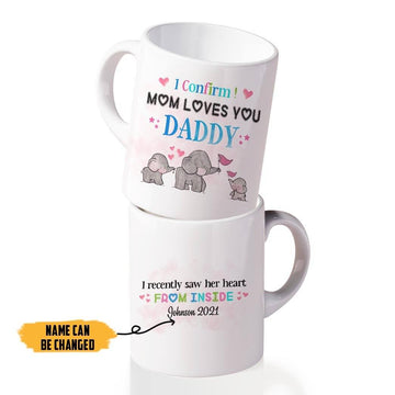 Gearhuman 3D Love Dad Father's Day Custom Name Mug