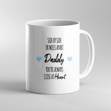 Gearhuman 3D Side By Side With Dad Happy Father Day Custom Name Mug