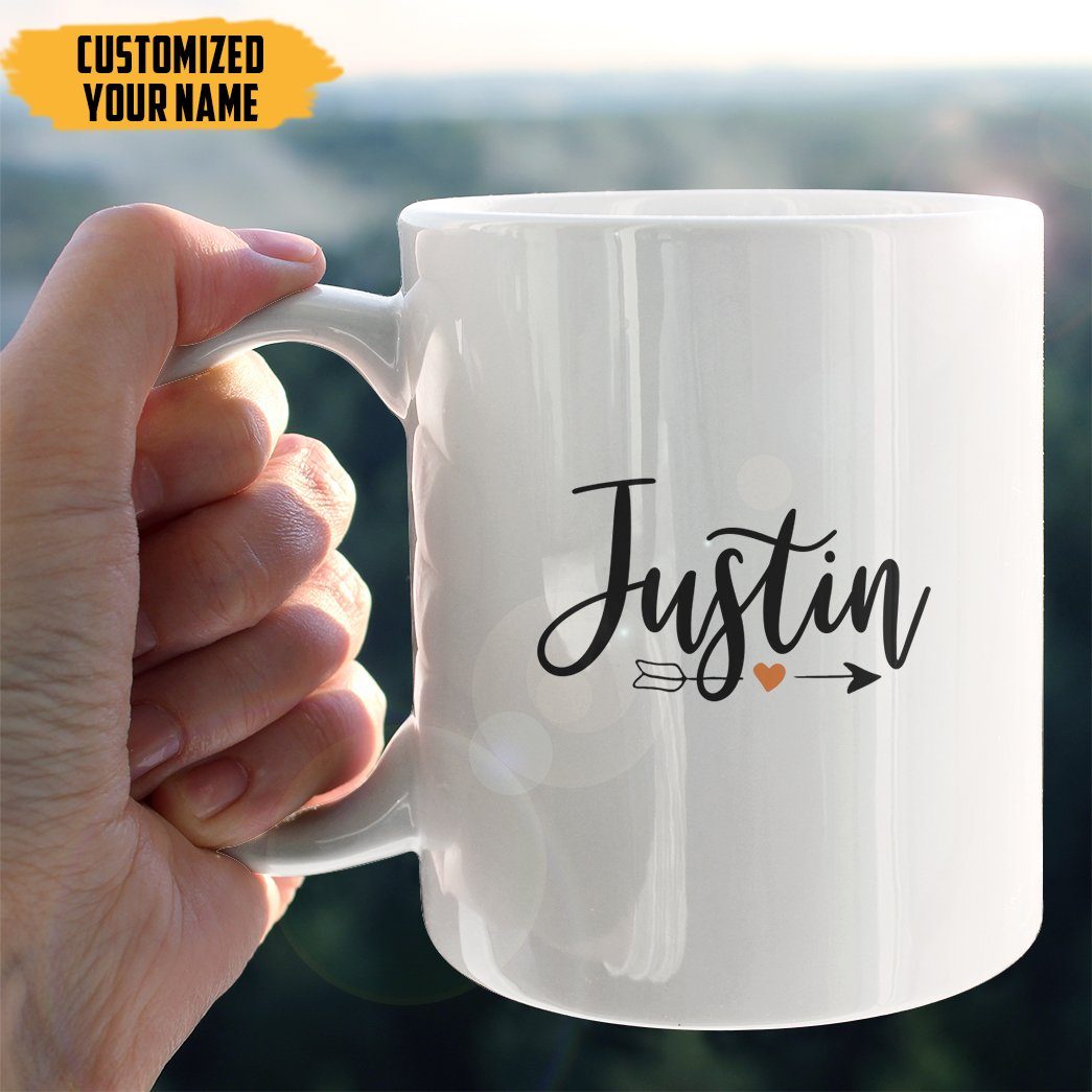 Gearhumans [Best Gift For Father's Day] Gearhuman 3D Fatherhood Worth It Fathers Day Gift Custom Name Mug GW26036 Mug