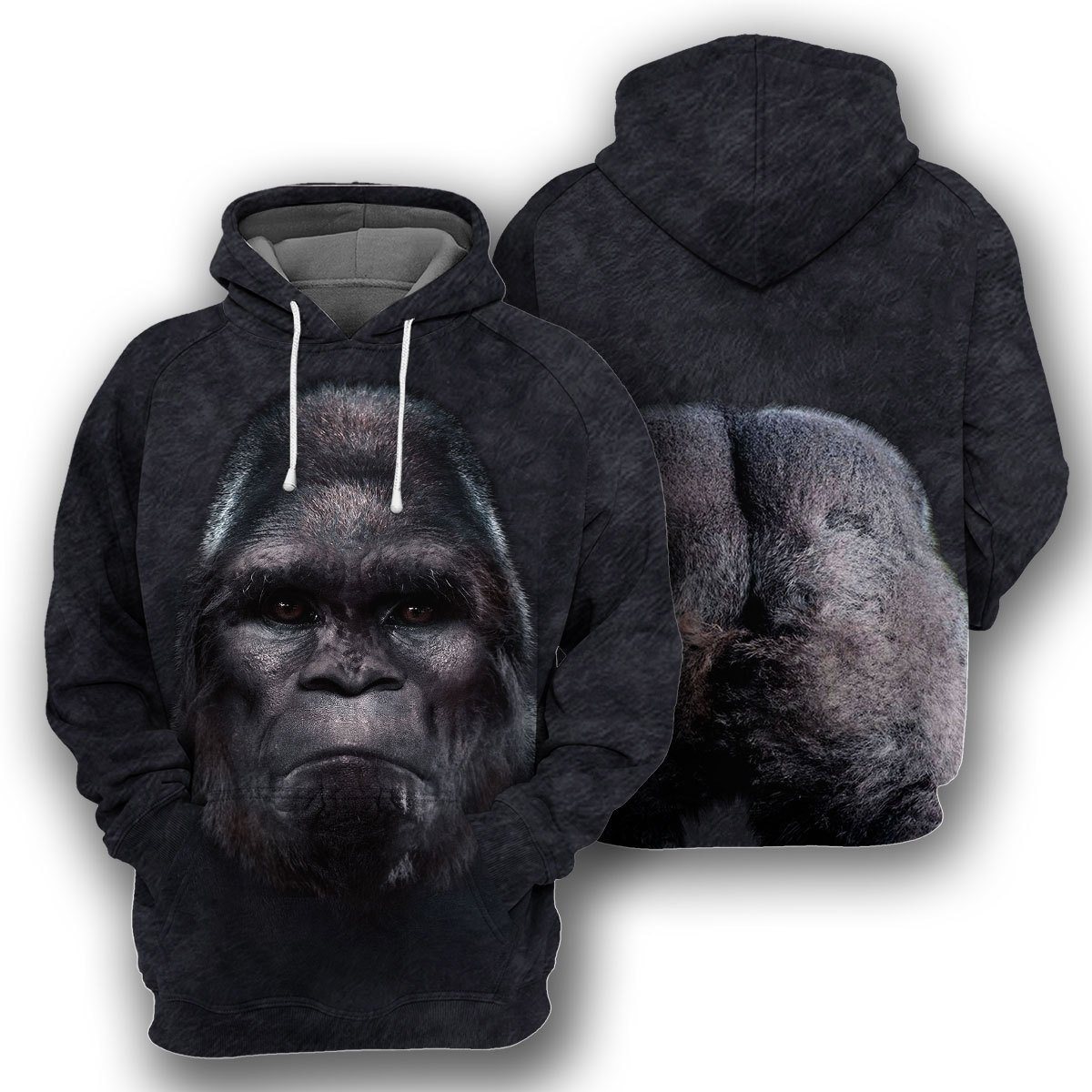Gearhumans Bigfoot - 3D All Over Printed Shirt shirt 3D Apparel HOODIE S 