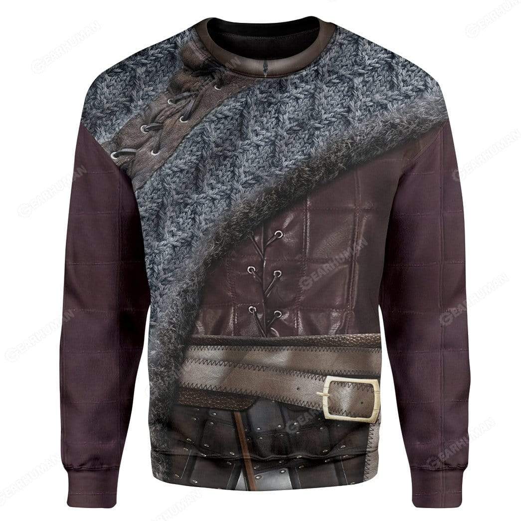 Gearhumans Custom Arya Stark Apparel HD-AT14101902 3D Apparel Long Sleeve S 