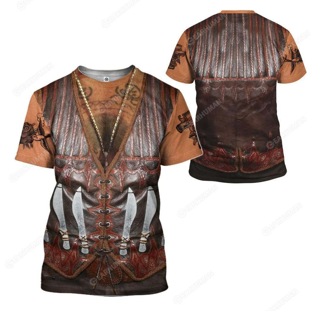 Gearhumans Custom Danny Trejo Apparel HD-TT1191918 3D Apparel 