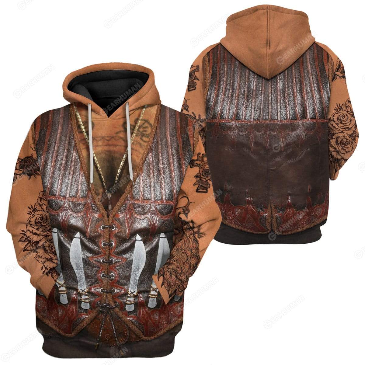 Gearhumans Custom Danny Trejo Apparel HD-TT1191918 3D Apparel 