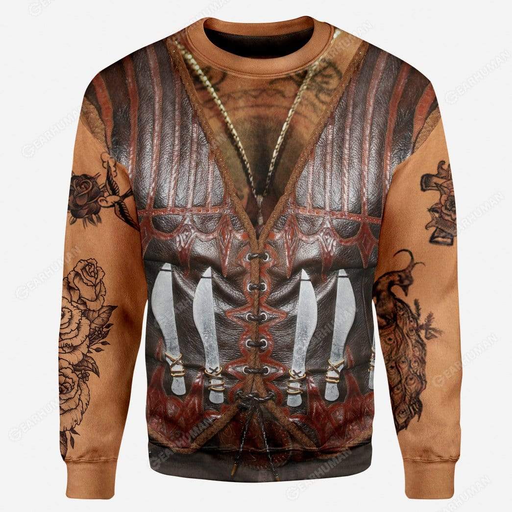 Gearhumans Custom Danny Trejo Apparel HD-TT1191918 3D Apparel Long Sleeve S 