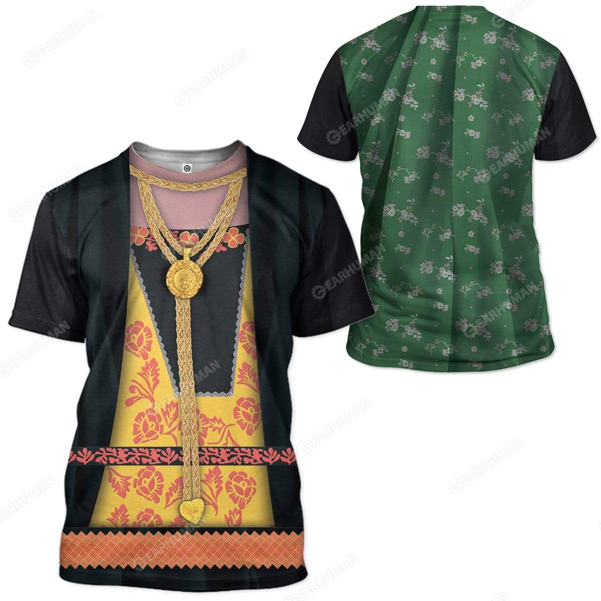 Gearhumans Custom Frida Kahlo Apparel HD-TA16101902 3D Apparel 