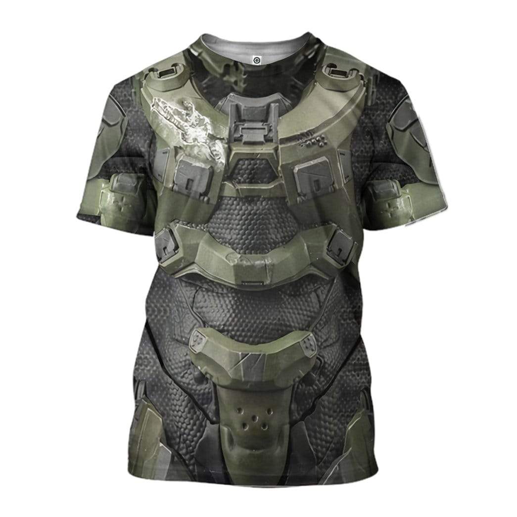 Gearhumans Custom Halo Apparel HD-DT16101905 3D Apparel T-Shirt S 