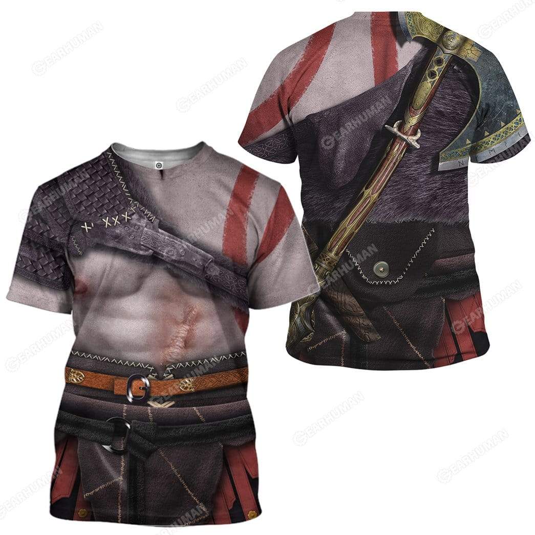 Gearhumans Custom Kratos Apparel HD-DT16101903 3D Apparel 