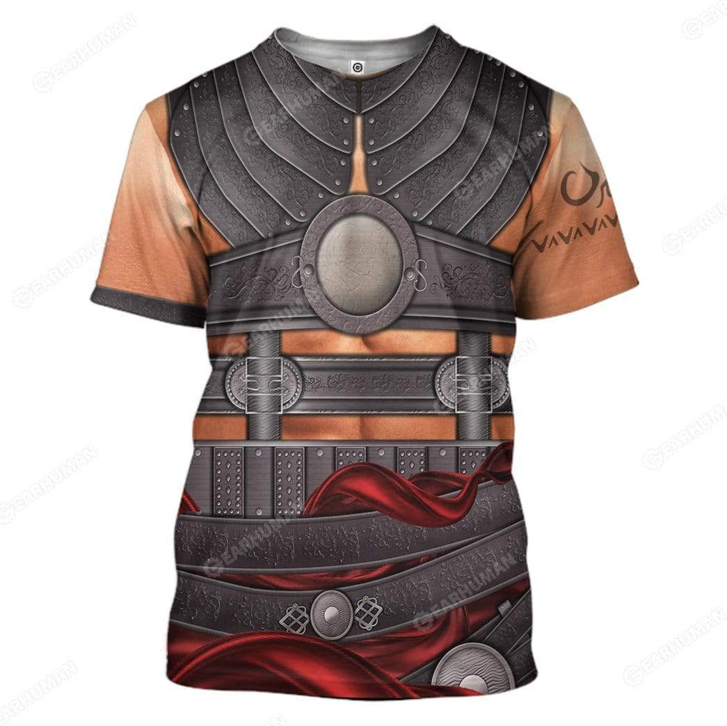 Gearhumans Custom Prince Of Persia Apparel HD-TA16101908 3D Apparel T-Shirt S 