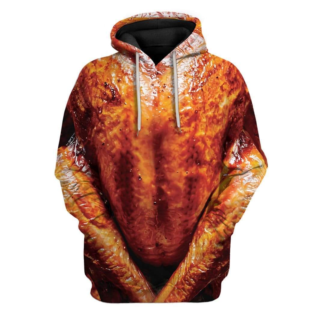 Gearhumans Custom Turkey Apparel HD-AT17101917 3D Apparel Hoodie S 