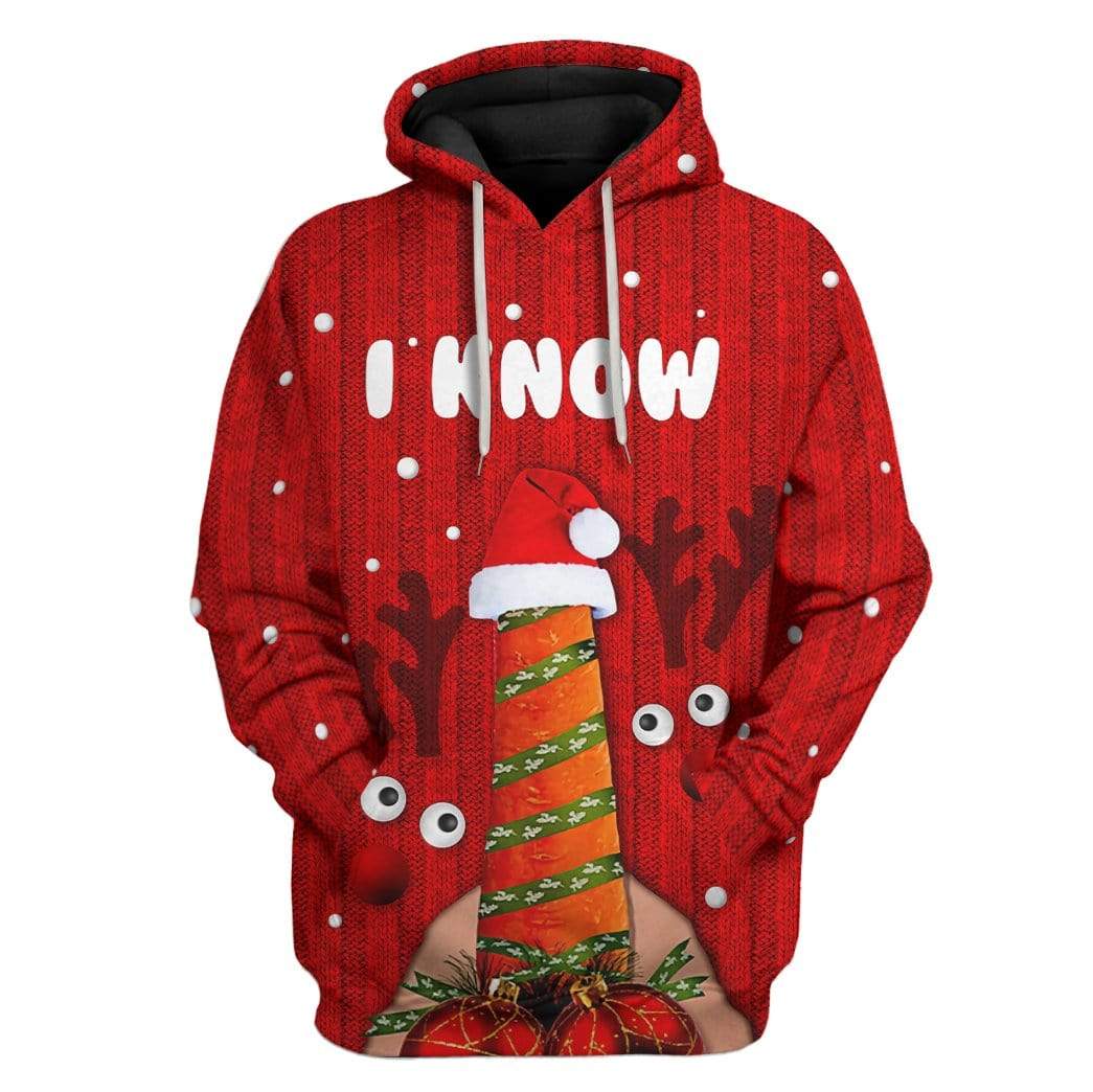 Gearhumans Custom Ugly Christmas Apparel HD-AT17101913 3D Apparel Hoodie S 