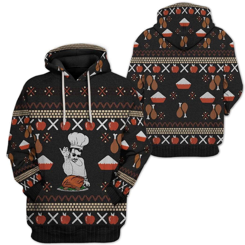 Gearhumans Custom Ugly Christmas Apparel HD-TA18101906 3D Apparel 